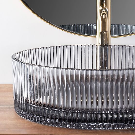 Nábytkové umyvadlo Rea Ingrid Grey