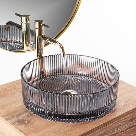 Nábytkové umyvadlo Rea Ingrid Grey