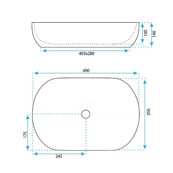 Nadčasové umyvadlo Rea Lisa
