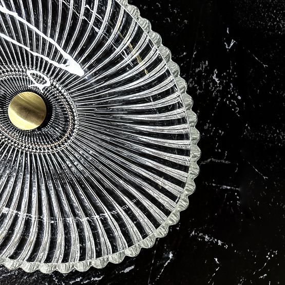 Nadčasové umyvadlo Rea Nicole Transparentní