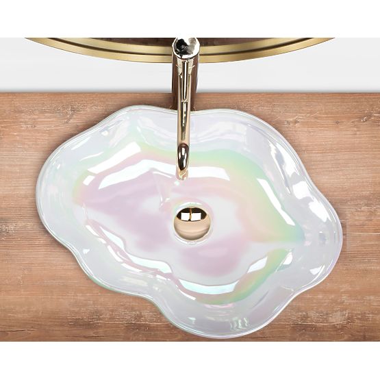 Nadčasové umyvadlo Rea Pearl Akoya