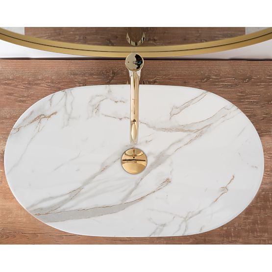 Nadčasové umyvadlo Rea Royal Aiax Shiny