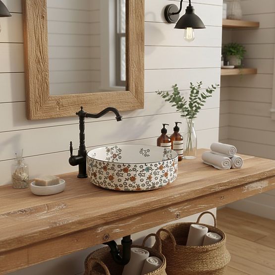 Nadčasové umyvadlo Rea Stefania Fiori