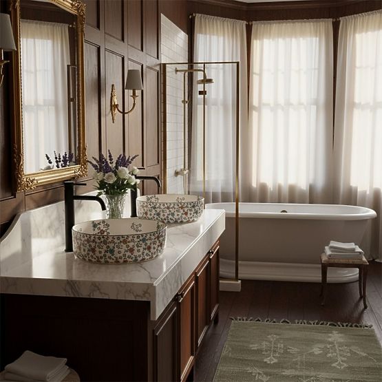 Nadčasové umyvadlo Rea Stefania Fiori