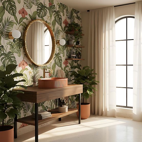 Nadčasové umyvadlo Rea Vanda Cinnamon Matt