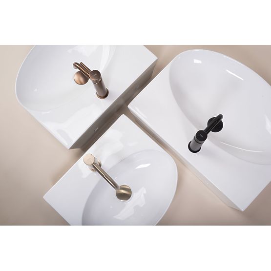 Nadstolní / nástěnné umyvadlo Rea Kim 60