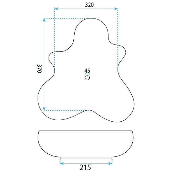Nadstolní umyvadlo Rea IZOLDA