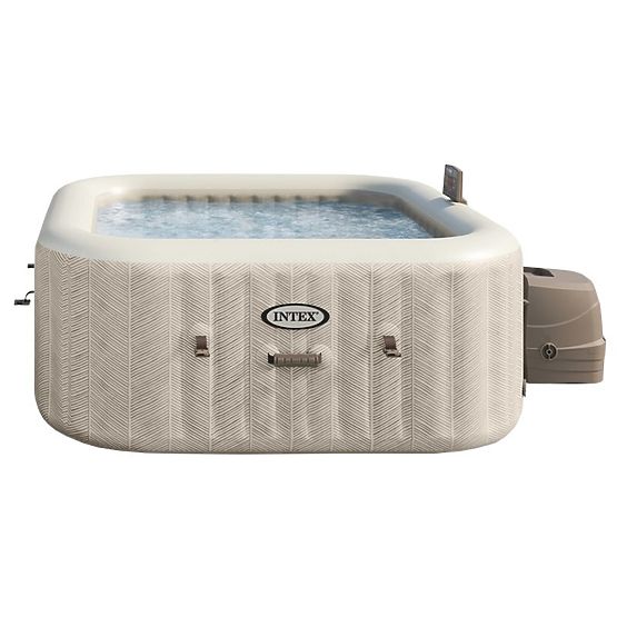 Nafukovací čtvercové SPA bazén s hydromasáží pro 4 osoby 175x71 cm prémiové příslušenství INTEX 2844