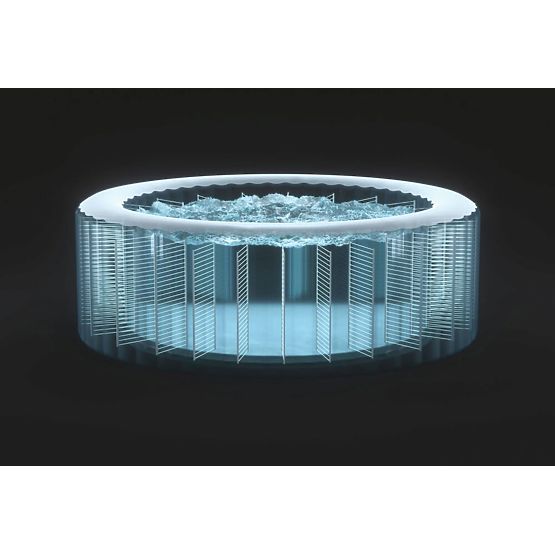 Nafukovací čtvercové SPA bazén s hydromasáží pro 4 osoby 175x71 cm prémiové příslušenství INTEX 2844