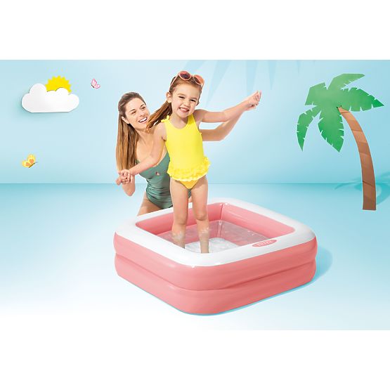 Nafukovací dětský bazének 57100 Světle Růžová - INTEX