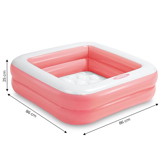 Nafukovací dětský bazének 57100 Světle Růžová - INTEX