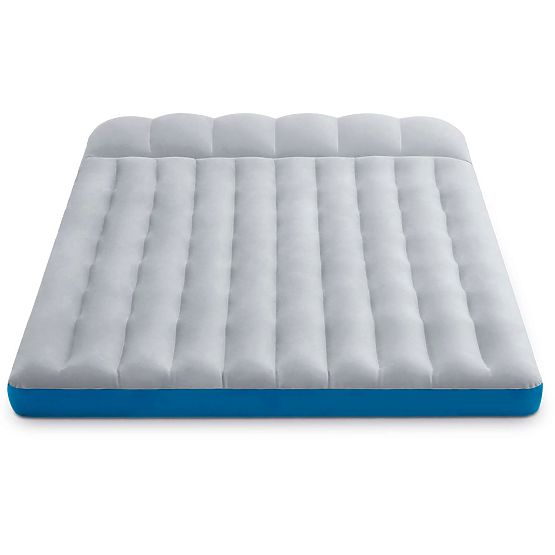 Nafukovací dvoulůžková kempingová matrace 193x127x17 cm postel s opěrkou INTEX 67999