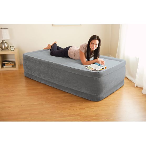 Nafukovací matrace 191x99 cm s pumpou jednolůžková INTEX DELUXE 64412ND