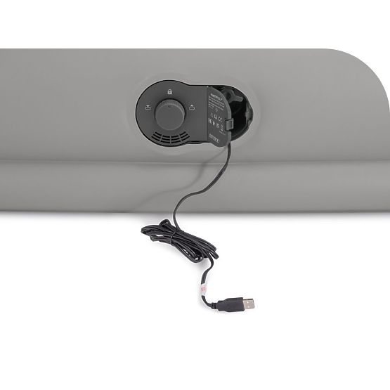 Nafukovací matrace pro jednu osobu 191x99x36 cm s vestavěnou elektrickou USB pumpou postel INTEX 641