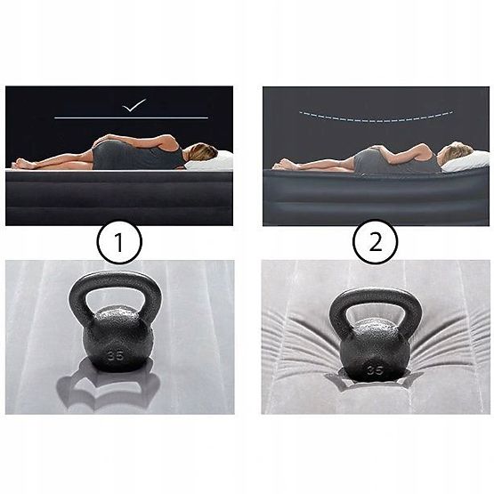 Nafukovací matrace pro jednu osobu 191x99x36 cm s vestavěnou elektrickou USB pumpou postel INTEX 641