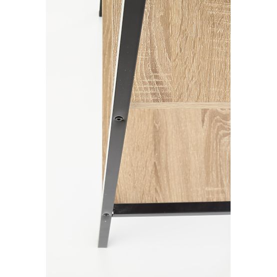 NARVIK REG1 černý / dub sonoma 