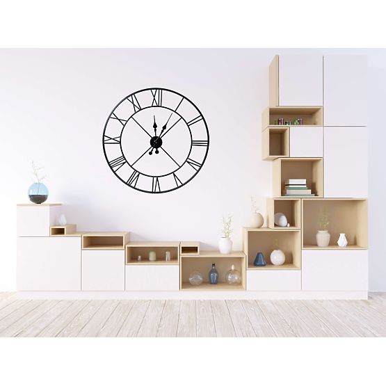 Nástěnné hodiny ITALY 80 cm