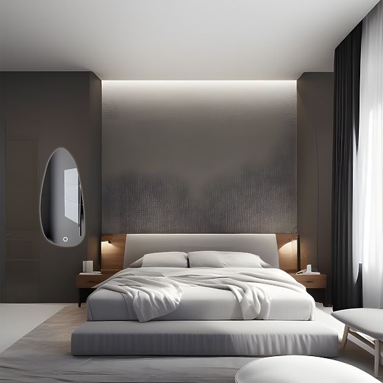 NÁSTĚNNÉ LED ZRCADLO 120x55cm YH-3359