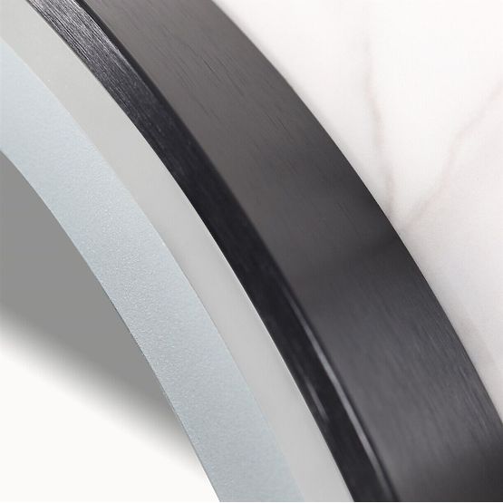 NÁSTĚNNÉ LED ZRCADLO 50cm MMJ Černé