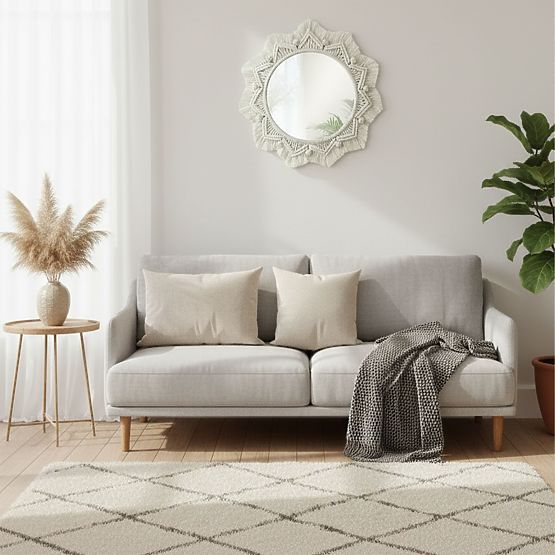 Nástěnné zrcadlo BOHO - 50 cm 