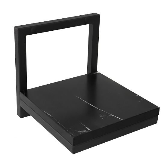 Nástěnný květináč TORGET ČERNÝ MARMOR