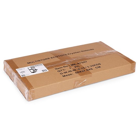 Nástěnný květinový stojan police na květiny dekorace 4 úrovně loft ModernHome