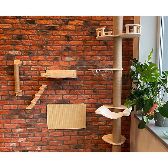 NÁSTĚNNÝ ŠKRABADLO PRO KOČKY 332526