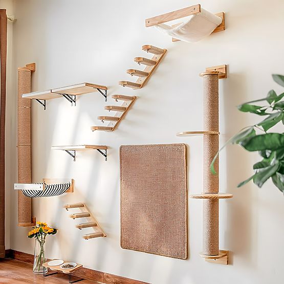 NÁSTĚNNÝ ŠKRABADLO PRO KOČKY P70509