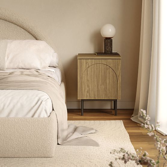 Noční stolek Helene, Ořech Villa