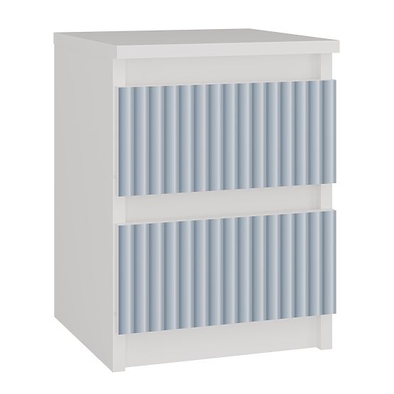 Noční stolek Malwa M2 ARTESO BLUE / Modrá