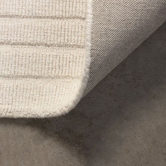 Obdélníkový koberec Dunes, oblouky, vlněný, krémový, Velikost koberců: 120x180