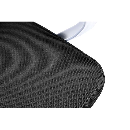 OTOČNÁ ŽIDLE FD-6 BÍLÁ / ČERNÁ