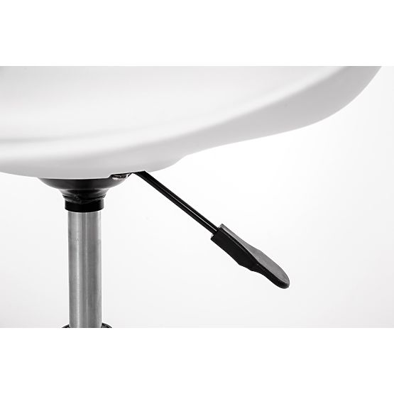 OTOČNÁ ŽIDLE FD005 BÍLÁ