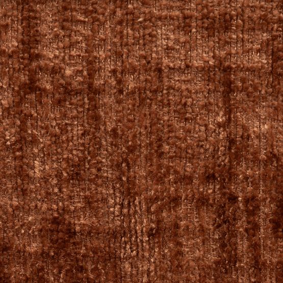 Otočná židle Rumble měděná, oblý tvar