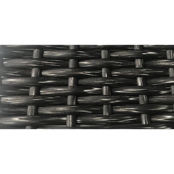 Otočná židle z šedého technoratanu TWIST