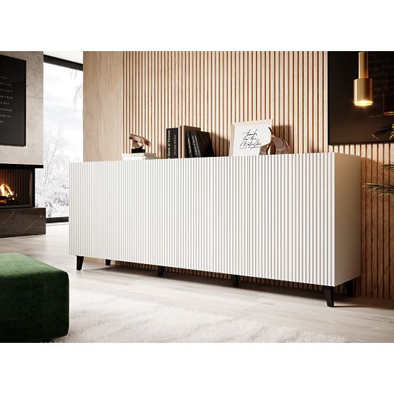 PAFOS KOMODA 200 4D BÍLÝ MAT/BÍLÝ MAT