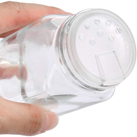 Patrový stojan na koření ENELDO 24 skleniček + 72 nálepek