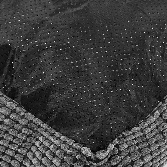 Pelíšek pro mazlíčka s přikrývkou S - šedý