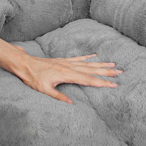 PELÍŠEK PRO PSA KOČKU PJ-018 ŠEDÝ L