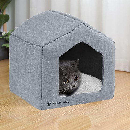 PELÍŠEK PRO PSA KOČKU PJ-096 Šedý