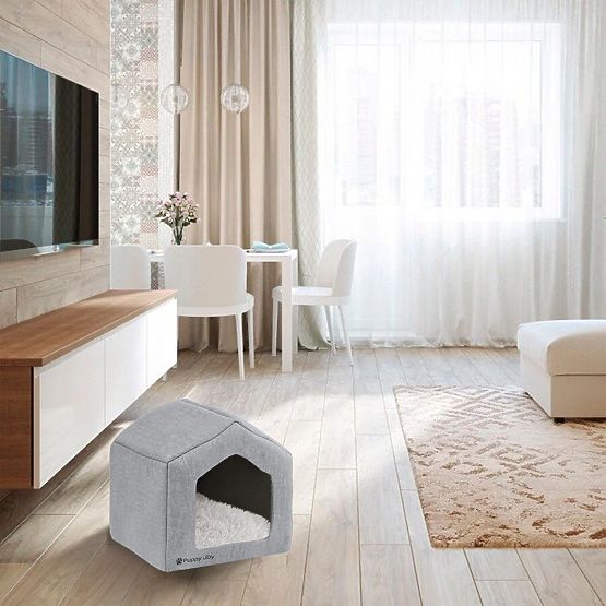 PELÍŠEK PRO PSA KOČKU PJ-096 Šedý