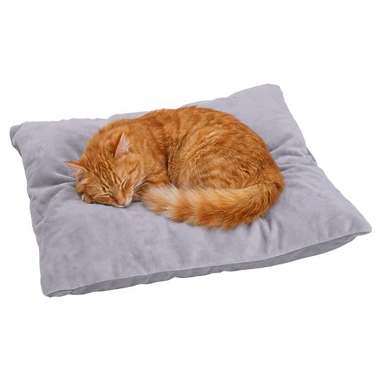 Plyšový domek pro kočku JASPER šedý