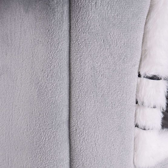 Plyšový domek pro kočku JASPER šedý