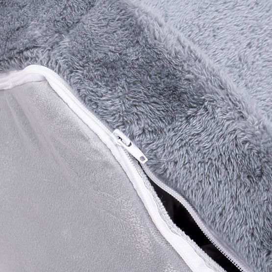 Plyšový domek pro kočku JASPER šedý