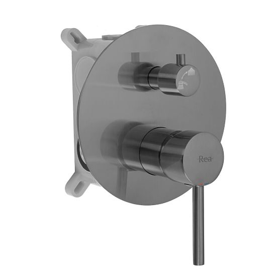 Podomítková sprchová sada Rea Lungo Titan + BOX