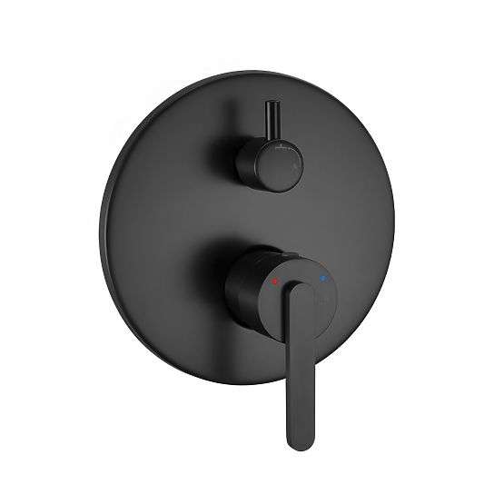 Podomítková sprchová sada Rea Ontario Černá + BOX