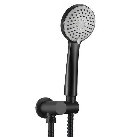 Podomítková sprchová sada Rea Ontario Černá + BOX