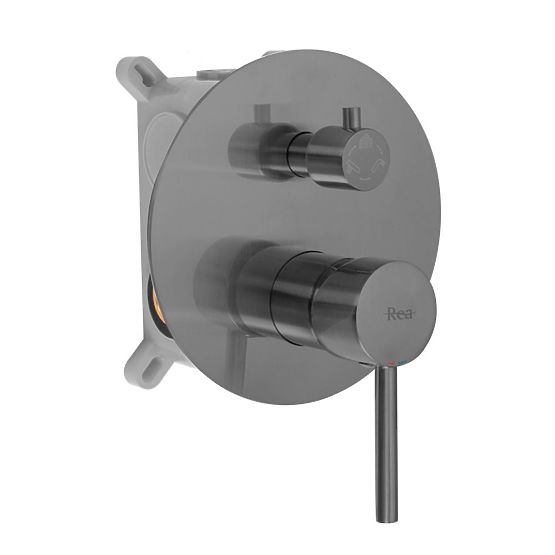 Podomítková vanová a sprchová sada Rea Lungo Titan + BOX