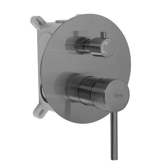 Podomítková vanová baterie Rea Lungo Titan + Box