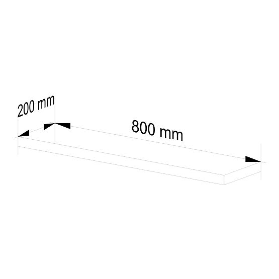 POLICE PS-4 80cm WENGE